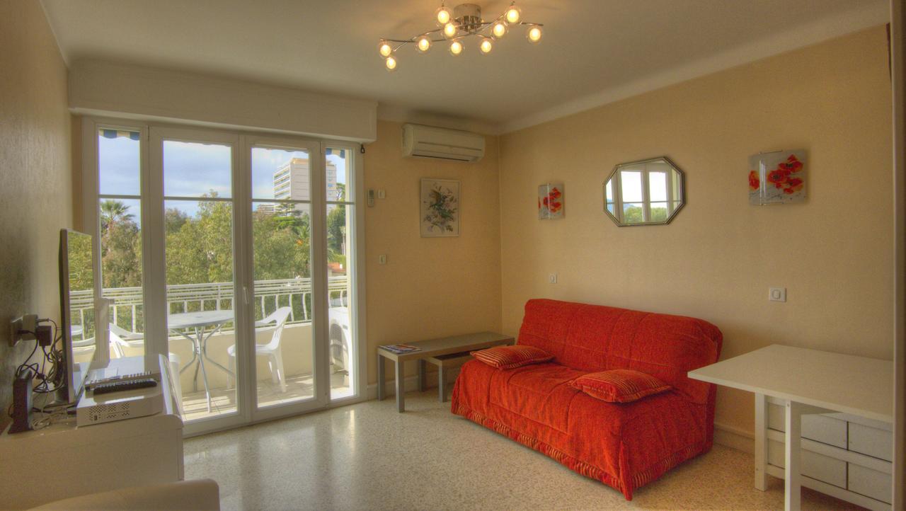 Studio 3 Etoiles Vue Mer 150M Plages Parking Clim Wifi 칸느 외부 사진